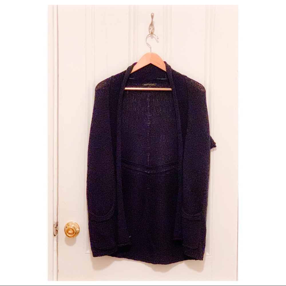 Banana Republic Knit Vest in Navy Blue